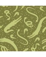 Aussie Oz-Born: Reptiles Green - Studio E Fabrics 8094-66