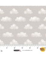 Sleepy Teddy: Raindrops - Studio E Fabrics 8522-90 gray/multi