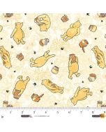 Classic Winnie: Pooh with Honey -- Studio E 8716-44 yellow