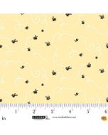 Classic Winnie: Honey Bees -- Studio E 8719-44 yellow