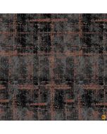 Scary Spice by Funny Girl: Rough Plaid Graphite -- StudioE Fabrics 8827-97 graphite 