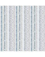 Birdwatch: Floral Stripe -- Figo Fabrics 90441-10 - 2 yards 28" remaining