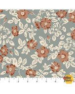 Charmwood: Floral Green - Figo Fabrics 90984-74