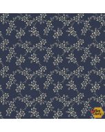 Down on the Farm: Calico Navy -- Henry Glass Fabrics 9660-77 - 2 yards 34" remaining