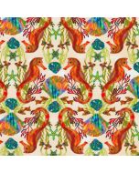 Oceanica: Seahorses Sand - Robert Kaufman Fabrics aqsd-22406-153 sand