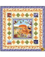 Aussie Oz-Born: Playmates Quilt Kit - Studio E Fabrics playmatesquilt - 1 remaining