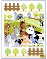 Barnyard Blues: Open Gate Quilt Kit -- Susy Bee Fabrics barnyardopengate