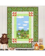 Barron Goes Camping: Fernanda Quilt Kit - Clothworks barronfernanda - presale June