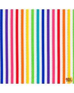 Becolorful Magic Stripe: White -- Anthology Fabrics bc28q-14 - 1 yard 13" remaining