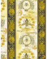 Queen Bee: Border Stripe -- Timeless Treasures Fabrics bee-cd1354 bee 