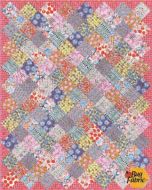 Blostma & Song by Penny Jeffries: Blueberry Dancefloor Quilt Kit - FreeSpirit Fabrics BlostmaBlueKit