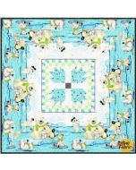 Burr the Polar Bear: Polar Bear Party Quilt Kit -- Susy Bee Fabrics Burrparty