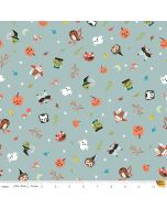 Tiny Treaters: Toss  Gray -- Riley Blake Designs c10481 gray