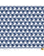 Land of Liberty: Gingham Navy -- Riley Blake Designs c10563-navy