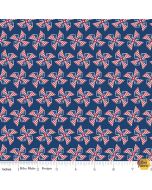 Land of Liberty: Pinwheels Blue -- Riley Blake Designs c10565 navy