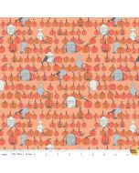 Spooky Hollow: Pumpkin Field Orange - Riley Blake Designs c10575-orange