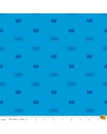 All Aboard with Thomas & Friends Silhouette Blue -- Riley Blake Fabrics c11005-blue - 2 yards 35" remaining