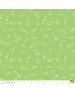 Crayola Colorful Friends: Animal Words Key Lime -- Riley Blake c11012-Key Lime - 1 yard 14" remaining