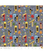 CAT® Junior Crew™: At Work Dark Gray -- Riley Blake Designs c11471-dkgray
