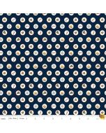 Love You S'more: Badges Navy -- Riley Blake Designs c12141-navy