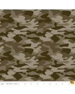 Big Game: Brown Big Game Camo -- Riley Blake Designs 12972 brown