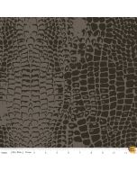 Animal Kingdom: Crocodile Skin Brown -- Riley Blake c693 brown