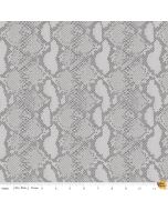 Animal Kingdom: Snake Skin Gray -- Riley Blake c694 gray