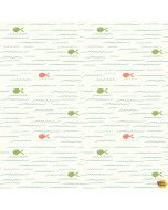 Ready Set Splash: Fish Cream -- Riley Blake c9891 cream