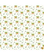 Ready Set Splash: Frogs Cream -- Riley Blake c9892 cream