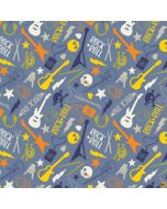 Rock On:  Guitars -- Camelot Fabrics 21190306-3