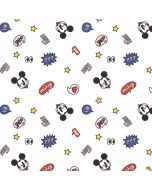 Disney: It's a Mickey Thing - Mickey Tiny Interactions White -- Camelot Cottons 85271004-1 - 2 yards 30" remaining
