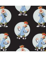 Muppet Collection Sesame Street: Beaker Black - Camelot Fabrics 85320105-1