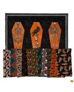Chain Mail by Club Hauer:  Fat Quarter Bundle (11 FQ's + Panel) -- FreeSpirit Fabrics ChainFQ 