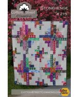 Pattern: Stonehenge Quilt Pattern - by Cotton Street Commons - csc215