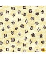 Kenya: Tribal Dot Cream - Michael Miller Fabrics cx9992-crem-d