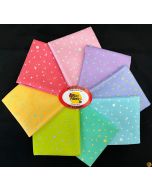 True Colors 2025 by Tula Pink: Space Sprinkle FQ Bundle (8 FQ's) - FreeSpirit Fabrics Sprinklesbundle8 