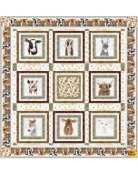 Little Seedlings Farm: Down on the Farm Quilt Kit - Blank Quilting LittleDown