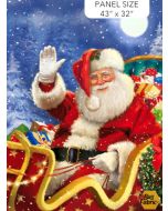 Jolly Old St. Nick: Santa Panel (1 yard) -- Northcott Fabrics dp25363-44