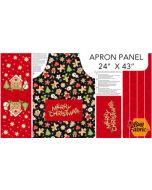 Sugar Coated: Child Apron and Gift Bag Panel (2/3 yard panel) - Northcott Fabrics dp27138-24 