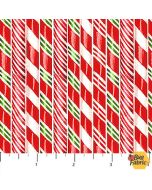 Sugar Coated: Peppermint Stripe Candy - Northcott Fabrics dp27146-10