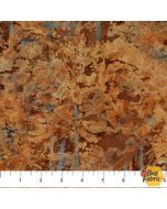 Fox Den: Trees Dark Rust - Northcott Fabrics dp28335-36