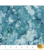 Fox Den: Marbled Blue - Northcott Fabrics dp28338-44