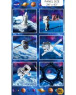 Space Odyssey: Block Panel (2/3 yard) - Northcott Fabrics dp28432-48