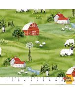 Counting Sheep: Farm Scenic - Northcott Fabrics dp28472-74 