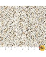 Running Free: Pebbles 1 Cream -- Northcott Fabrics dp28591-11