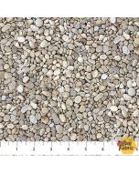 Running Free: Pebbles 2 Gray -- Northcott Fabrics dp28592-92 