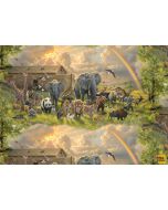 Abraham Hunter Noah's Ark: Noah's Ark Scenic -- Elizabeth's Studio 9602 multi