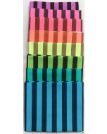 Neon True Colors: Full Collection Neon Tent Stripes (8 FQ's)  -- FreeSpirit Fabrics - neontentFQ  