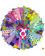 Floral Reef by Tula Pink:  Fat Quarter Bundle (25 Fat Quarters) -- FreeSpirit Fabrics fb4fqtp.floral 