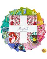 Besties by Tula Pink: Bestie 10" Charm Pack (42 - 10" layer cake) -- FreeSpirit Fabrics fb610tp.besties - 1 remaning